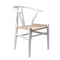 Levede 2x Dining Chairs Wooden Hans White-2006733260503257088