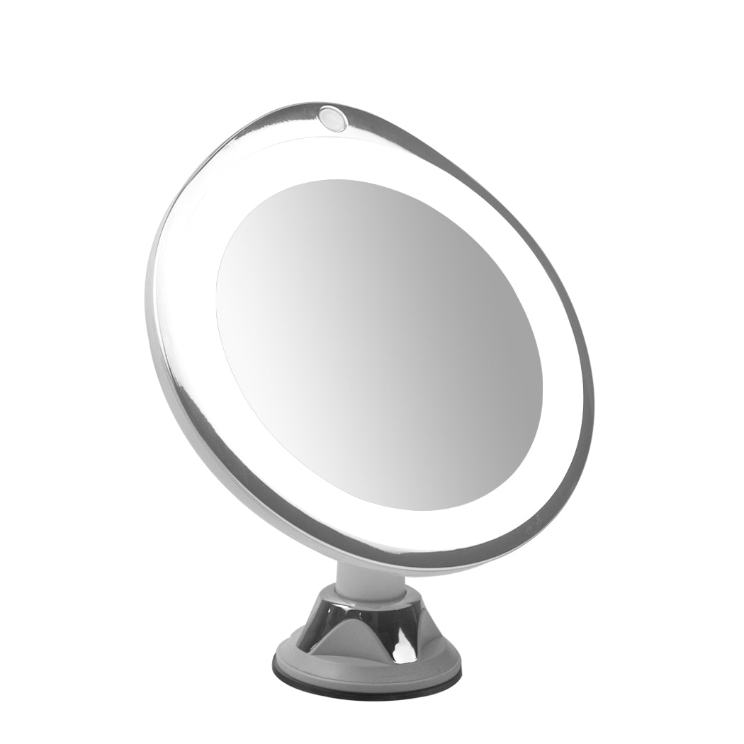 10x Magnifying Makeup LED Mirror 360 Dgree-1864184472627449856