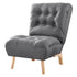 Levede Accent Chair Sofa Recliner Adjustable Grey-2018816931150303232