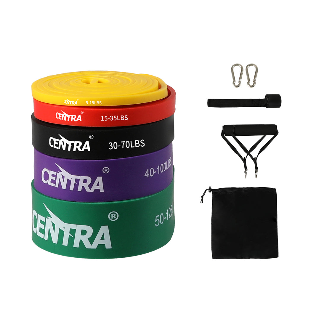 Centra Set of 5 Heavy Duty Resistance Bands-2025742034198990848