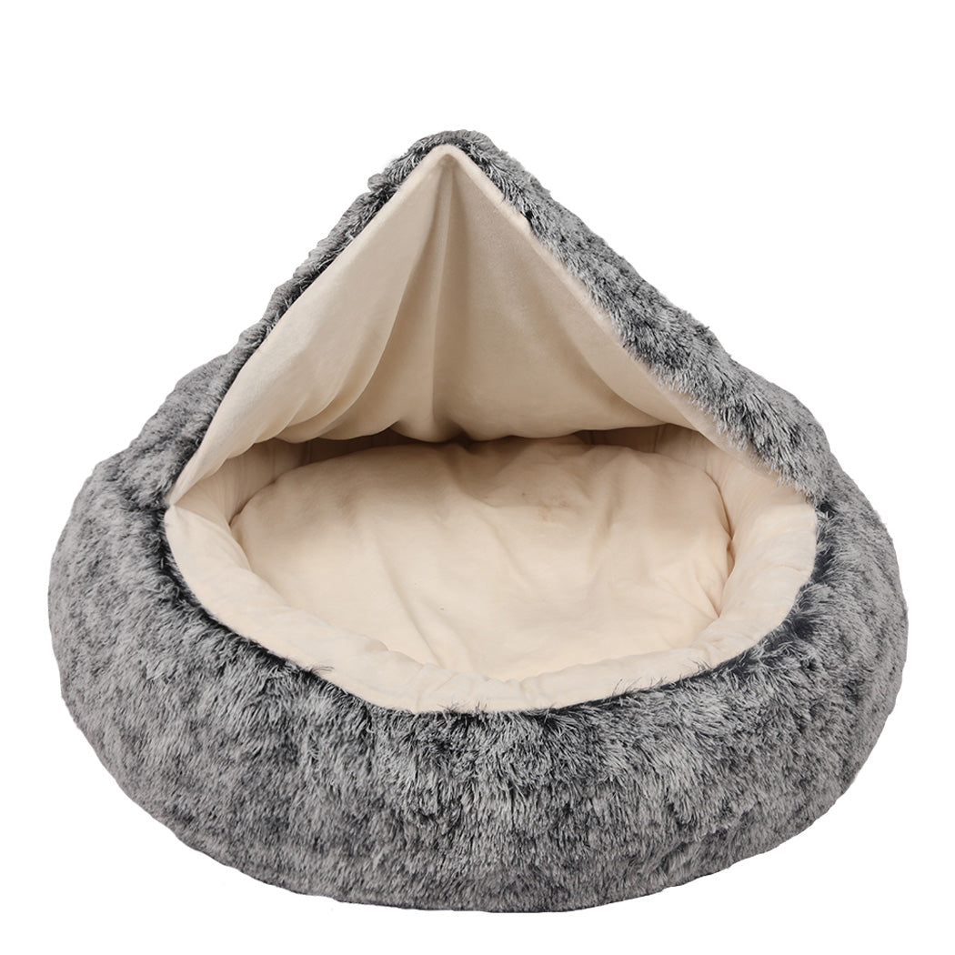PaWz Pet Dog Calming Bed Warm Soft Plush XL X-Large-2065254570635956224