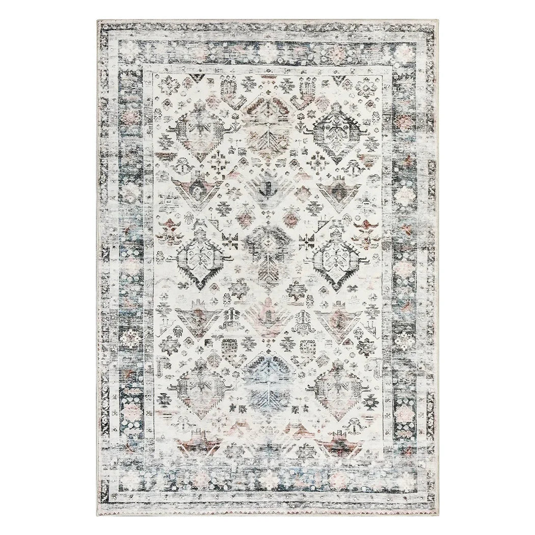 Marlow  Floor Rug Vintage Short Pile Washable Carpet Soft Plush Non Slip 80X120-2018816677059366912
