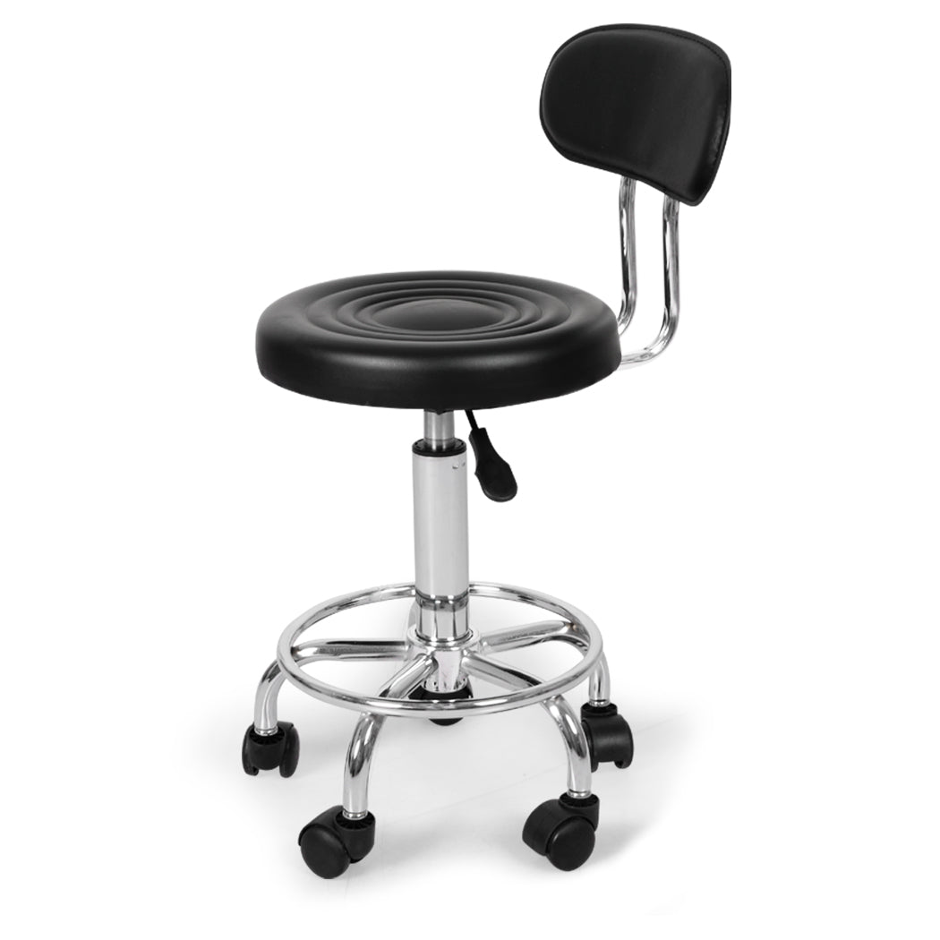 Levede Salon Stool Swivel Bar Stools-1864183231763582976