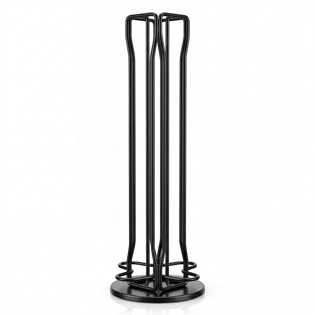 Toque Coffee Pod Holder Stand Rotating Metal Storage Rack Organizer 40 Capsules-2061251870248275968