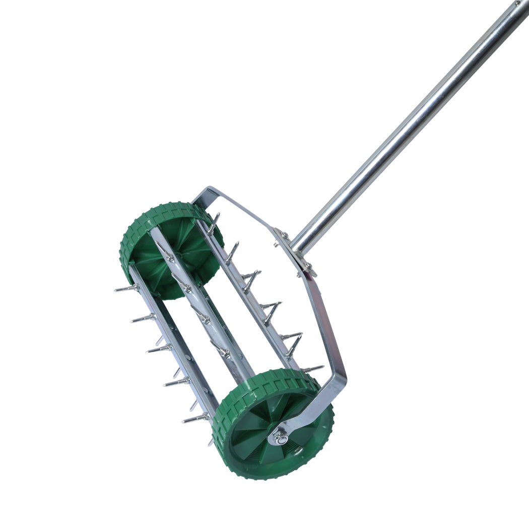 Lawn Aerator Roller Scarifier Rolling-1864184262408933376
