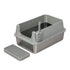 Pawz Stainless Steel Large Semi-Enclosed Cat Litter Box-2050056807145148416