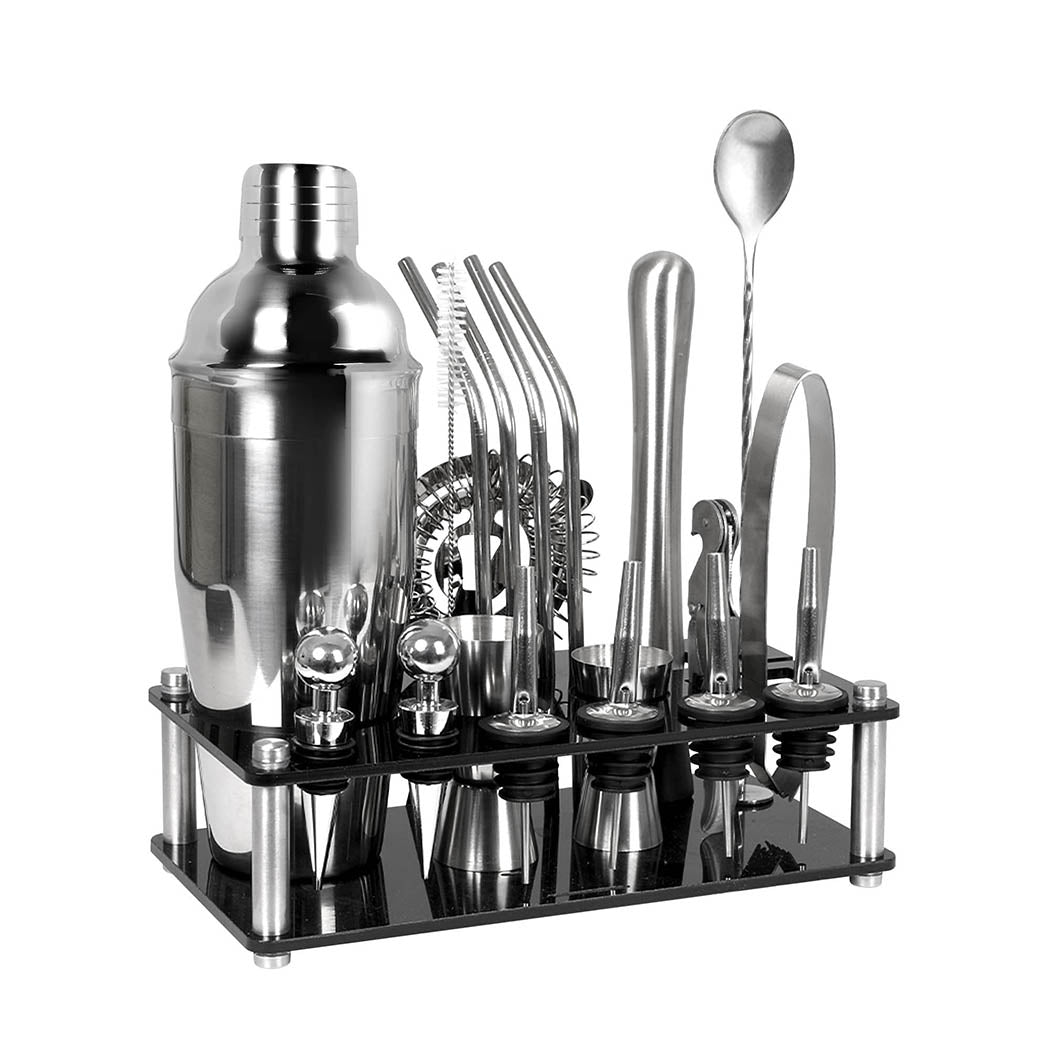 Cocktail Shaker Set Stainless Steel-1886651025528590336
