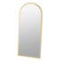 Yezi Floor Mirror Full Length Mirrors 1.8M Gold White-1886651051965288448