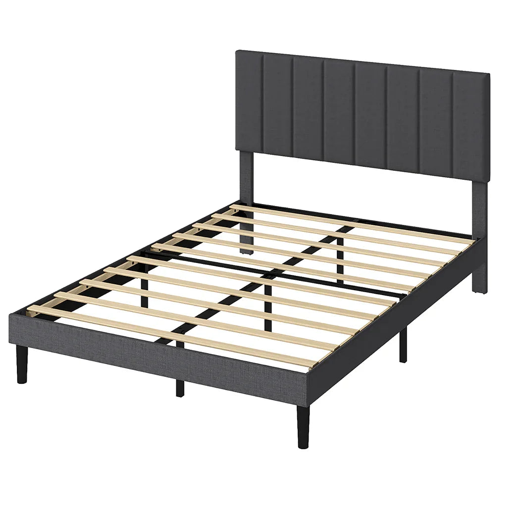 Levede Bed Frame Upholstered Platform Mattress Base Double-2050056908471144448