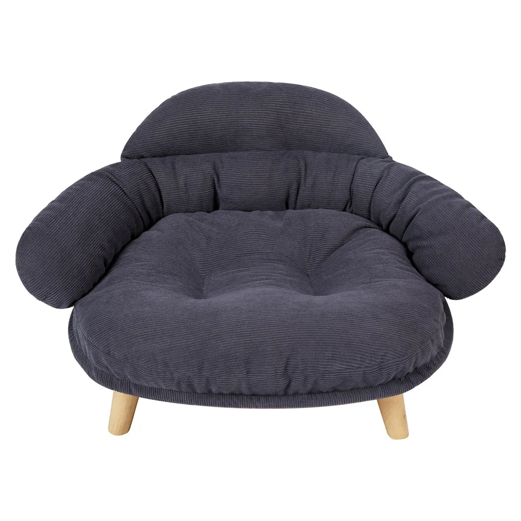 Pawz Elevated Pet Dog Cat Sofa Bed Couch L Size Grey-2029387203972567040