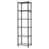 Levede Storage Shelves 6 Tier Carbon Steel Wire Rack Shelving Unit Kitchen Black-2109799590298062849
