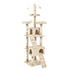 PaWz Cat Tree Scratching Post Scratcher Beige-2006733201384542208