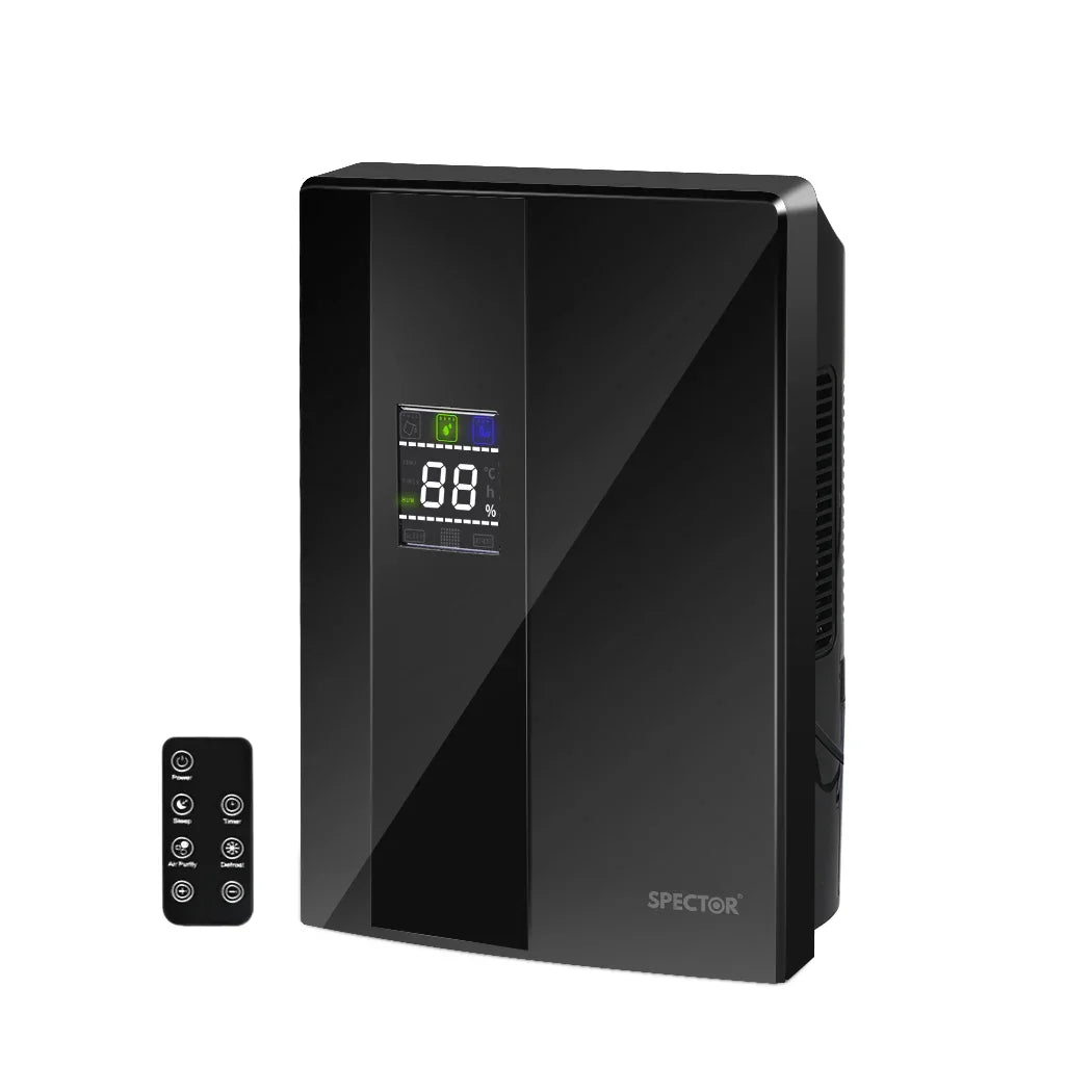 Spector Dehumidifier Air Purifier 2200ml Black-2018816888670392320