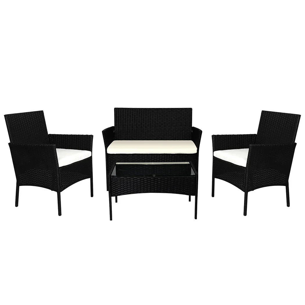 Levede 4PCS Outdoor Furniture Setting-2018816937542422528