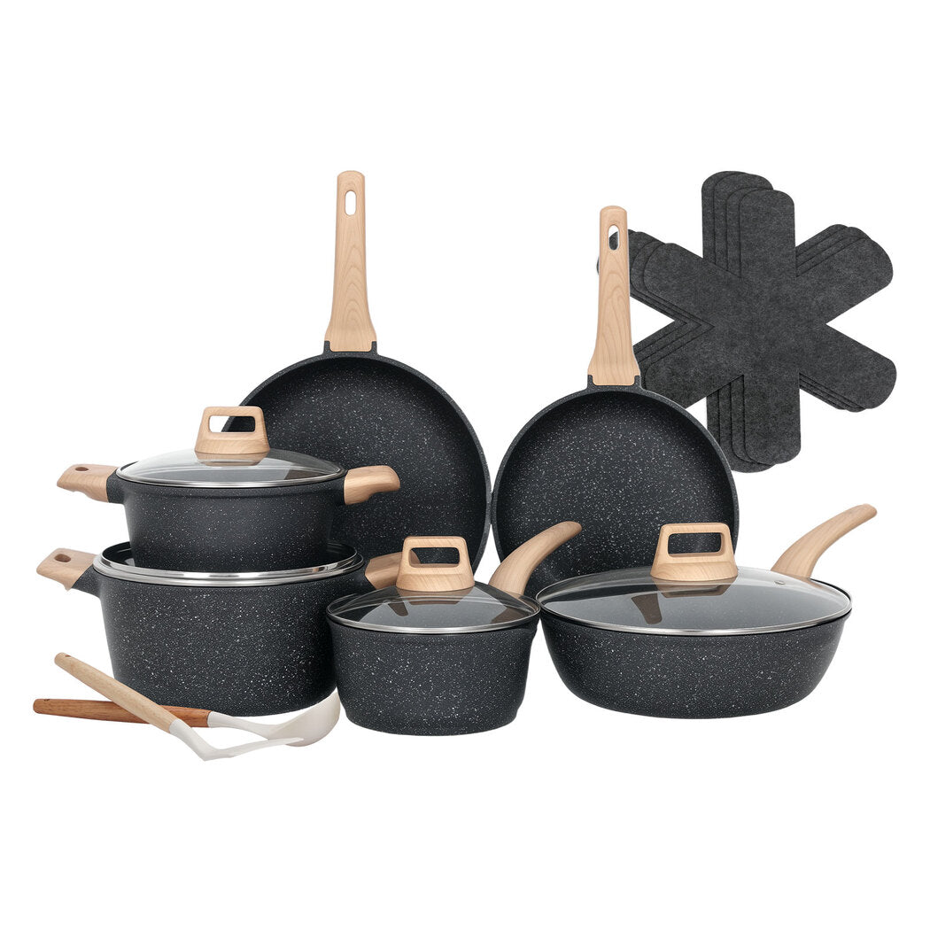 Toque 16-Piece Non Stick Cookware Set Kitchen Fry Pan-2011971112979795968
