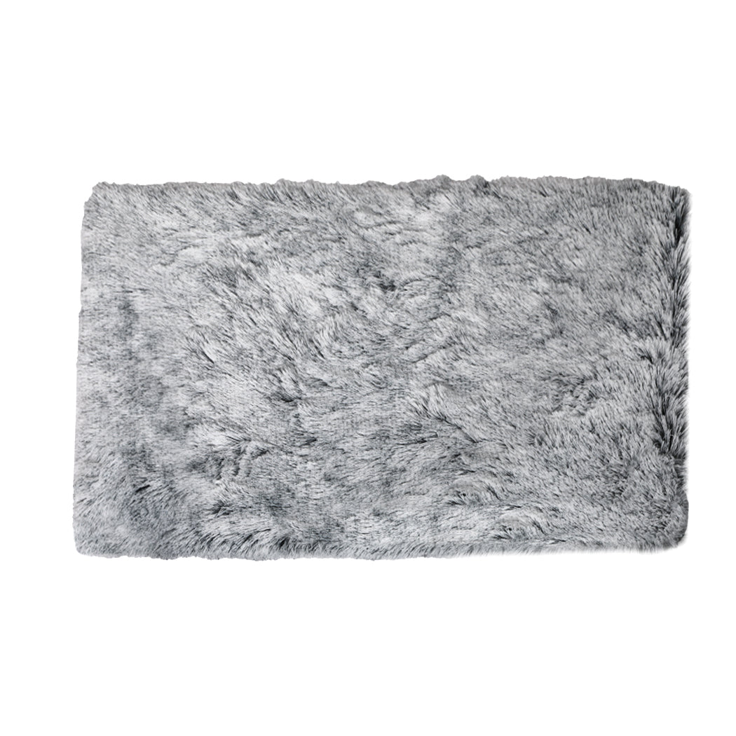 PaWz Replaceable Pet Bed Cover Plush XL Charcoal X-Large-1937319828931088384