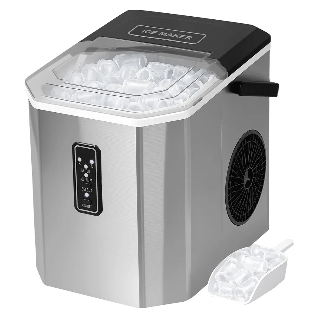 Spector Portable Ice Maker Machine Ice Cube Tray 12kg Bar Countertop Self Clean-2050056762438062080