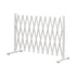 Garden Security Fence Gate Expandable White-2029387279511982080