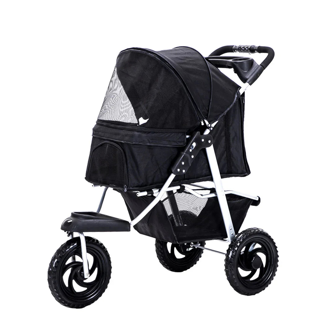 PaWz Pet Stroller Pram Dog Carrier Trailer-2018816895112843264