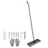 Lambu Lawn Levelling Rake Heavy Duty 75x25cm Steel Head Adjustable Handle Black-2109799600918040577