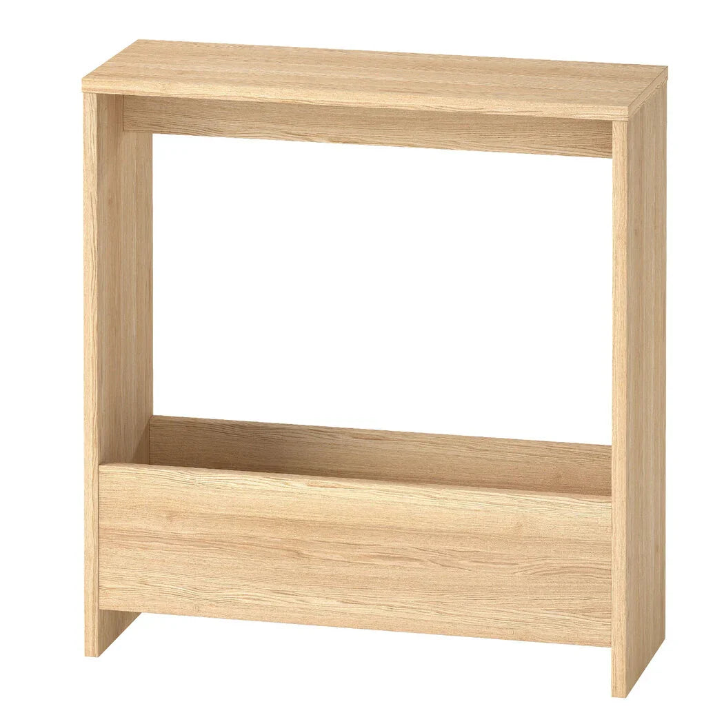 Levede Side Table with Magazine Rack Small End Table-2029387218107371520