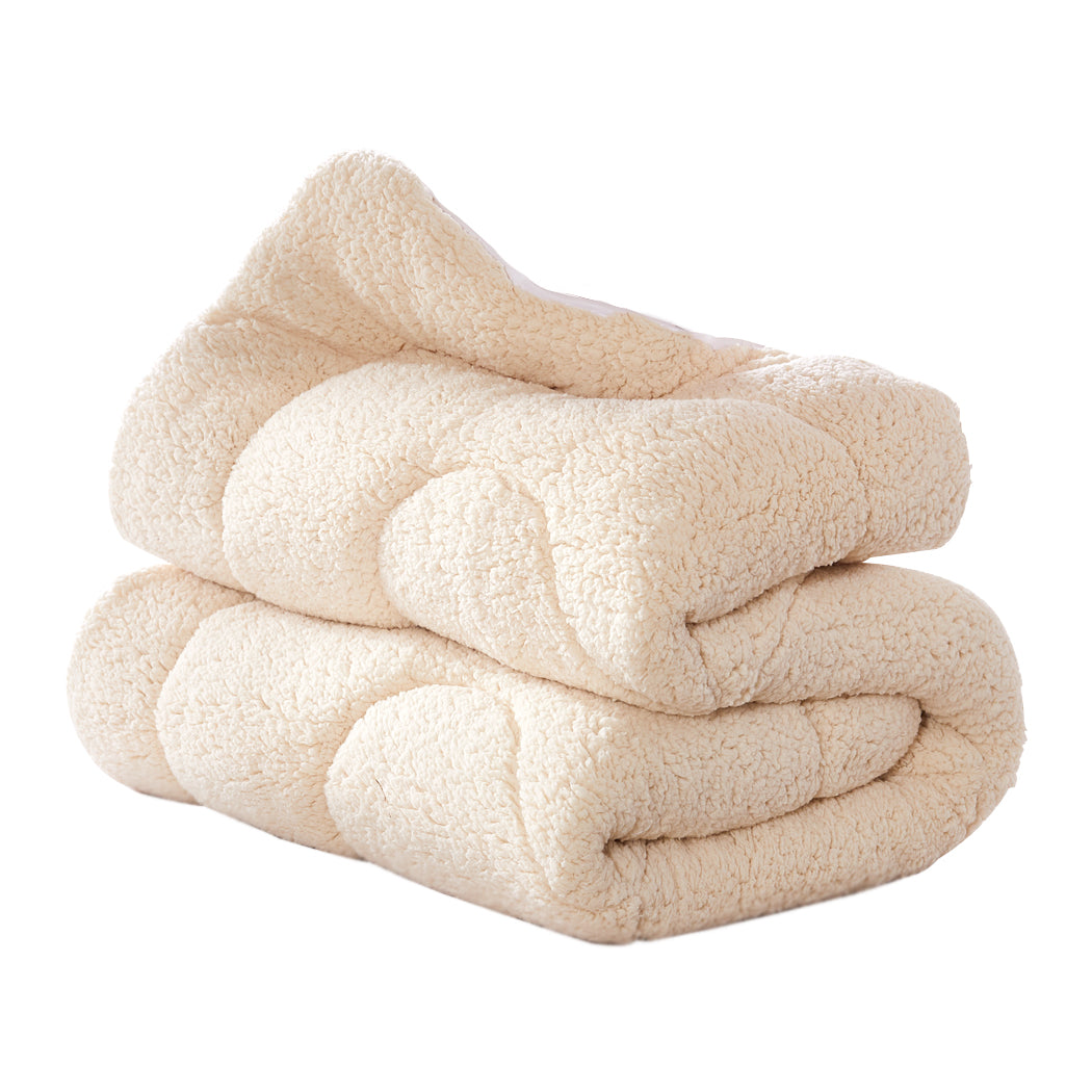 DreamZ Mattress Topper 100% Wool Underlay Double-1864184427454795776