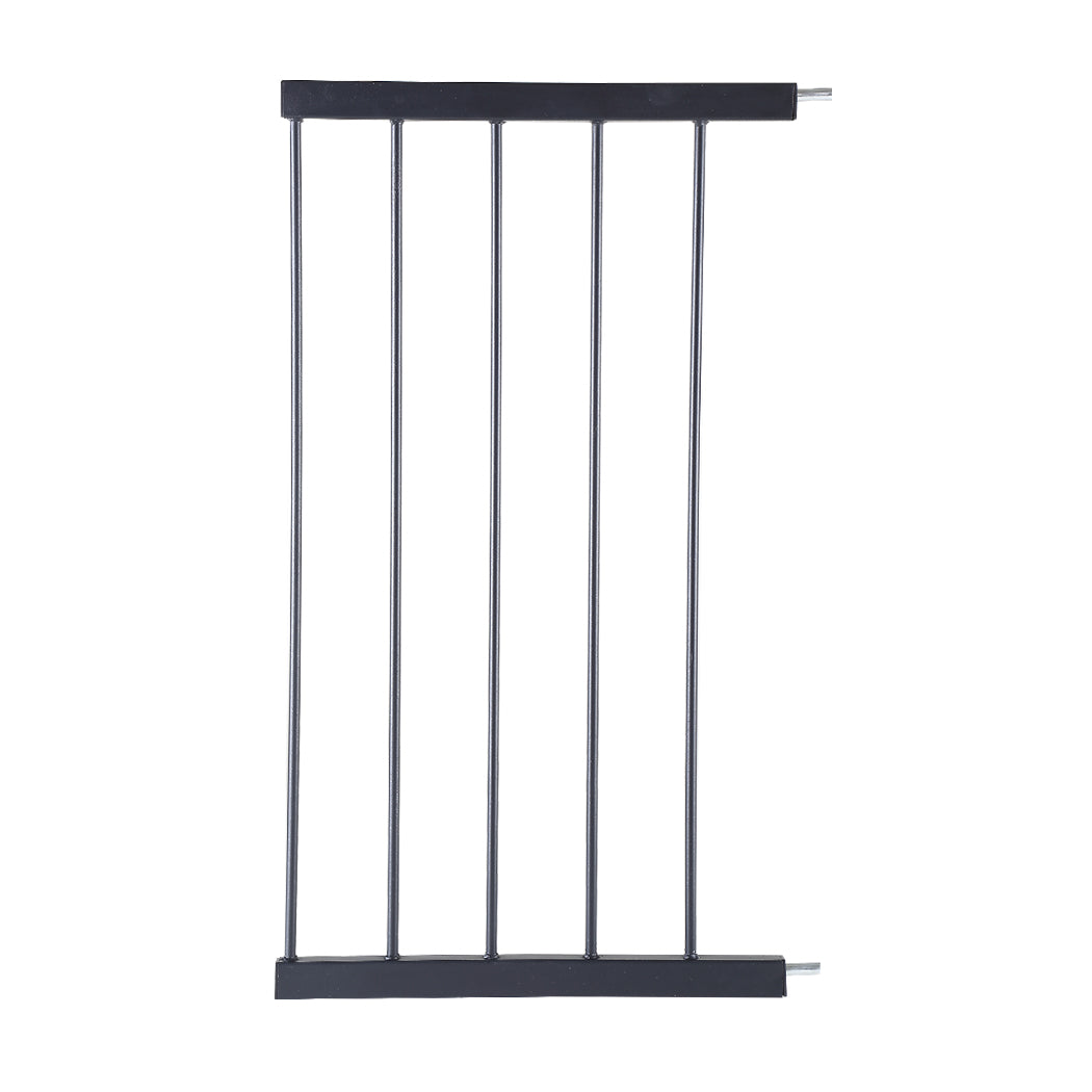 Levede Baby Safety Gate Adjustable Pet Black 45cm Extension-1864183162020696064
