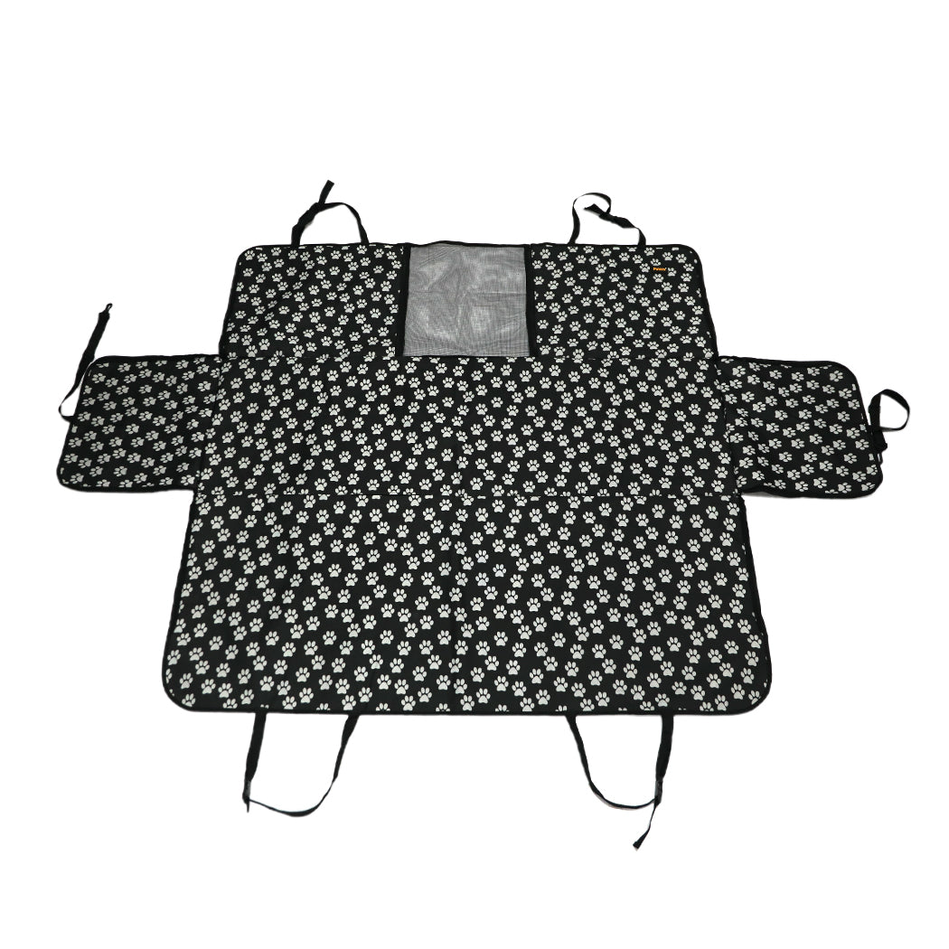PaWz Pet Back Car Seat Cover Hammock Black-2006732970270003200