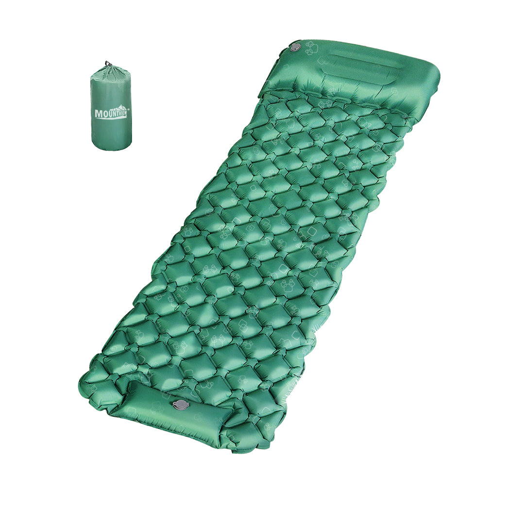 Mountview Sleeping Air Pad Inflat Camping Single