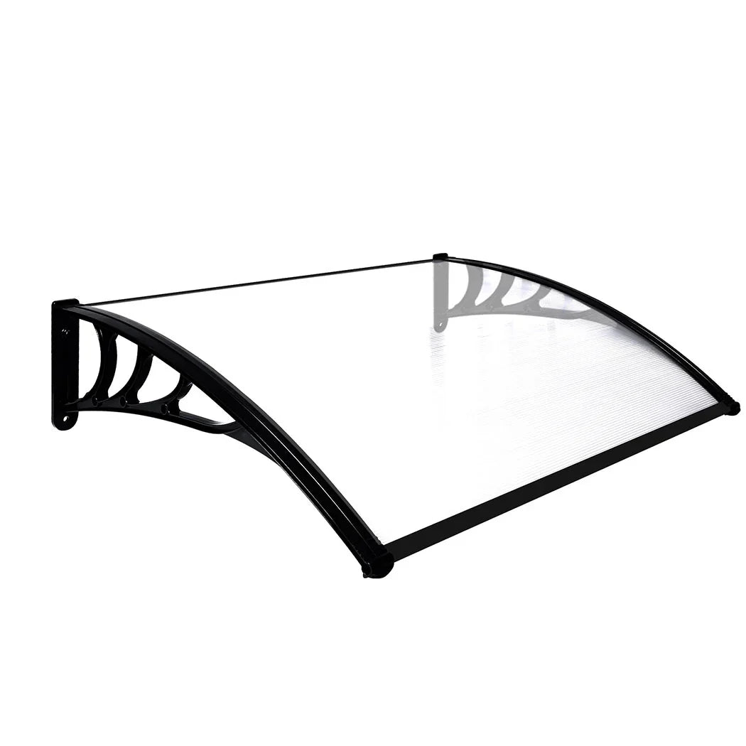 Mountview Window Door Awning Outdoor 1M X 1.2M Transparent 1x1.2M-2018816837600546816