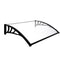 Mountview Window Door Awning Outdoor 1M X 1.2M Transparent 1x1.2M-2018816837600546816