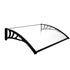 Mountview Window Door Awning Outdoor 1M X 1.2M Transparent 1x1.2M-2018816837600546816