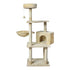 PaWz Cat Tree Toy Scratching Post Scratcher Beige-2018816732080246784