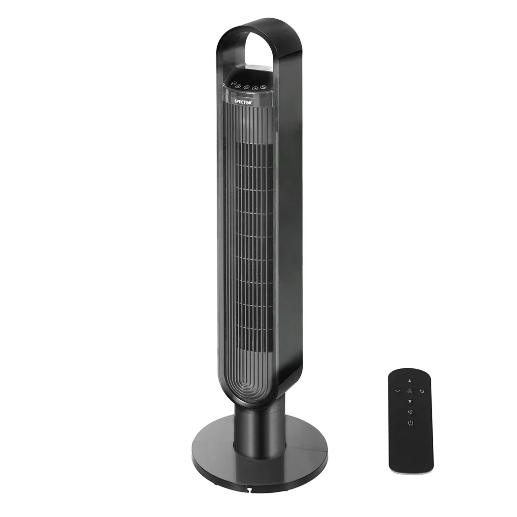 Spector Portable Bladeless Tower Fan Black-2018816840016465920