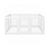 Pawz Dog Playpen 60cm Height Acrylic Clear Foldable DIY Dog Pen Indoor Use-2072893572922871808