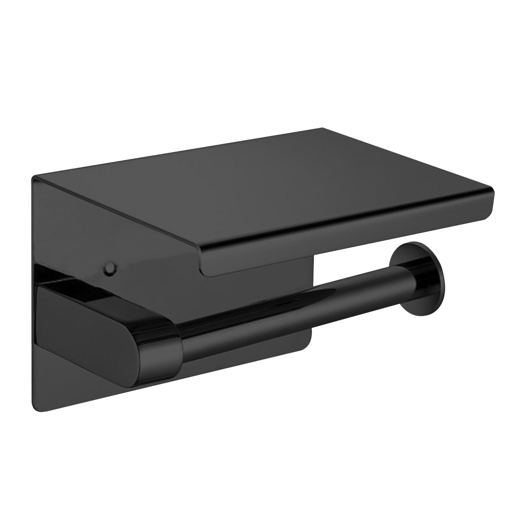Toilet Paper Holder Roll Bath Tissue Black-1864184248810999808