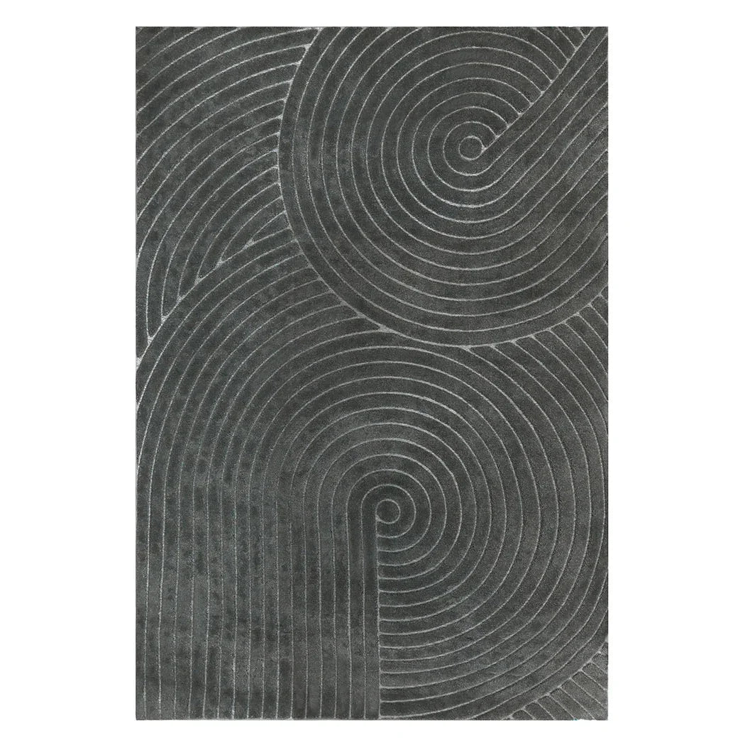 Marlow Floor Rug Soft Polyester Carpet Non Slip Plush Shaggy Rugs Geometric-2006732849432104960