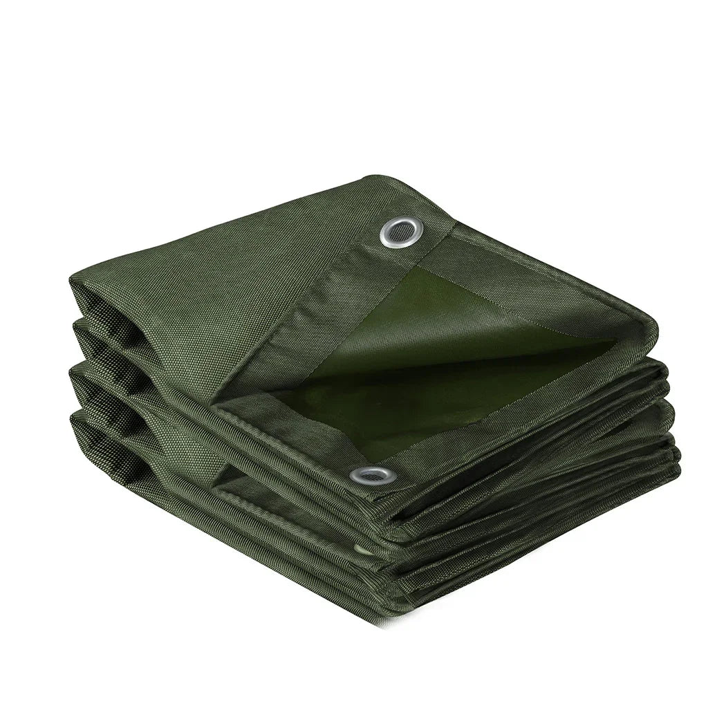 Polyester Canvas Tarp Tarpaulin Sun 4x3 Meter-2006732939739664384