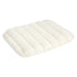 Pawz S Size Orthopedic Dog Bed with Sherpa Plush Removable Cover in White-2018816662094090240