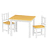 Bopeep Kids Table and Chairs Set Wooden 3PCS Study Play-2006732702165897216