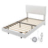 Levede Floating Bed Frame With RGB LED Light Headboard Base Platform Single-2100034937364287488