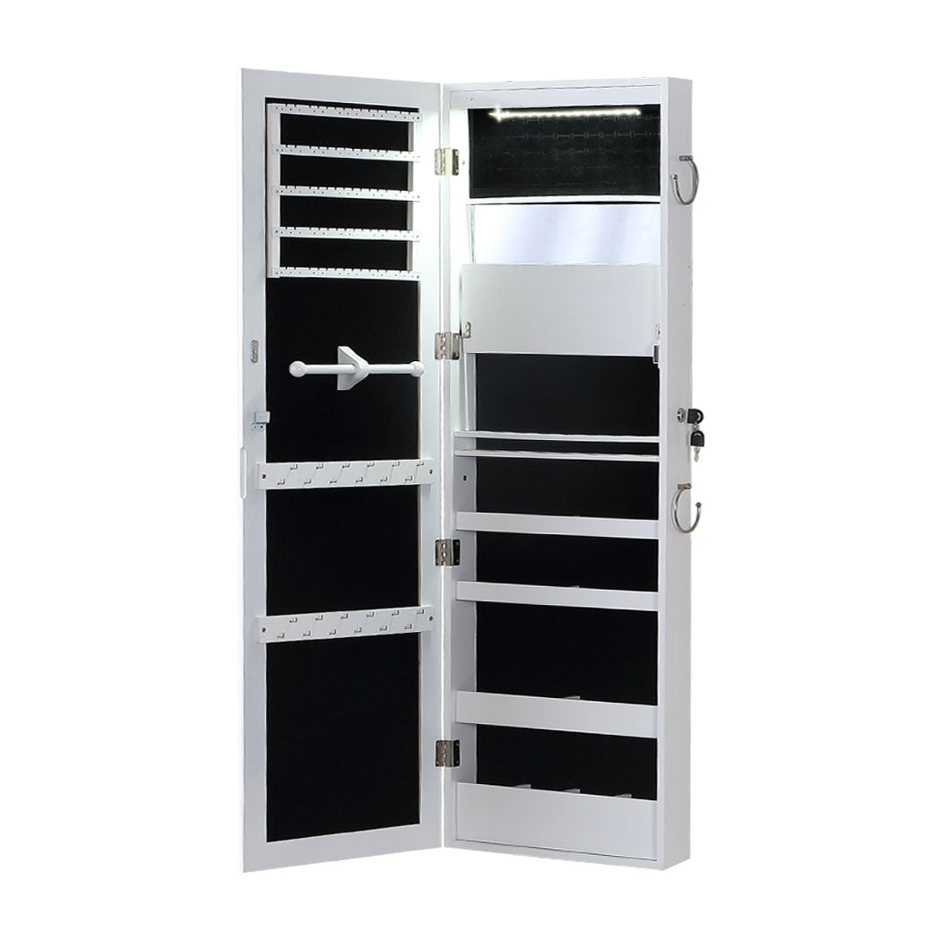 Levede Mirror Jewellery Cabinet Jewelry-1864184303928348673
