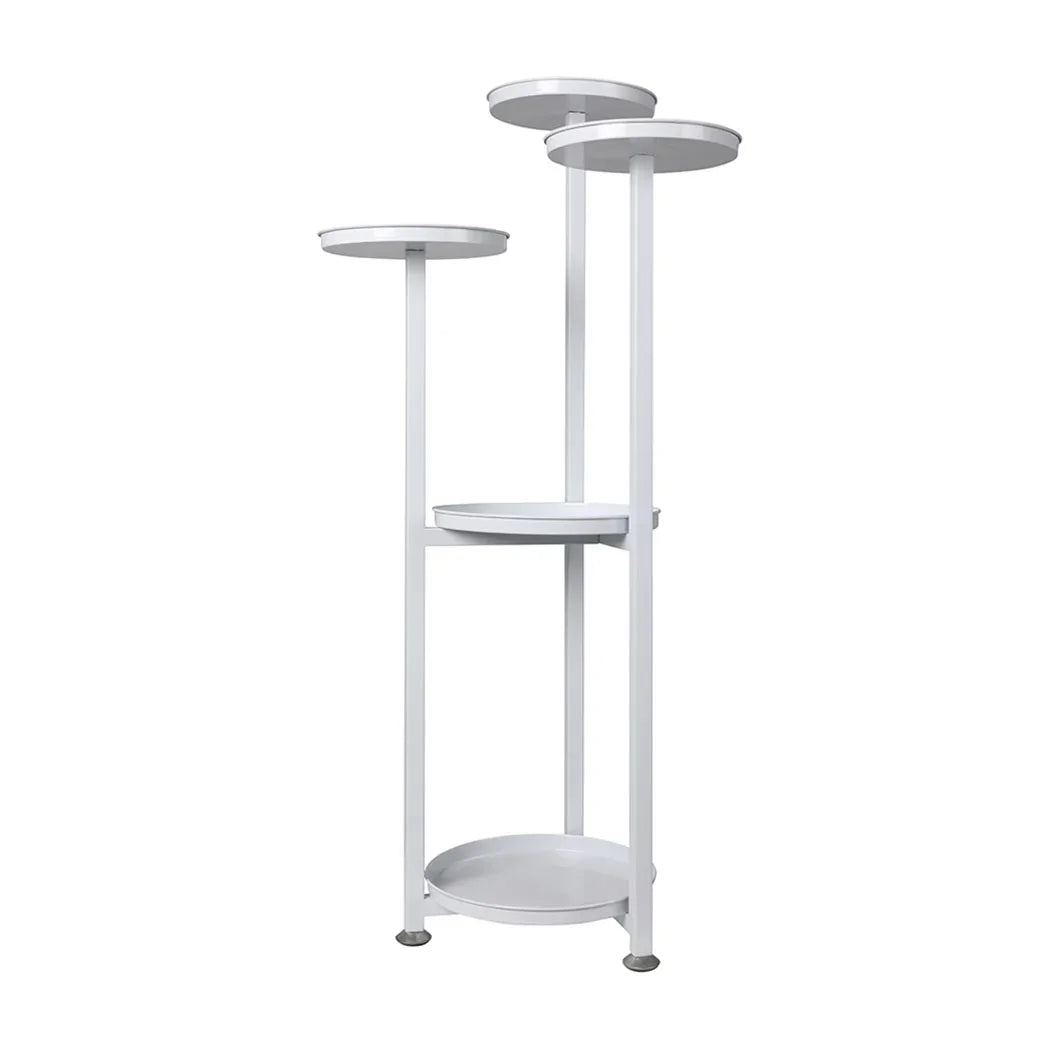 Levede Plant Stand Outdoor Indoor Flower White Medium-2006732929799163904