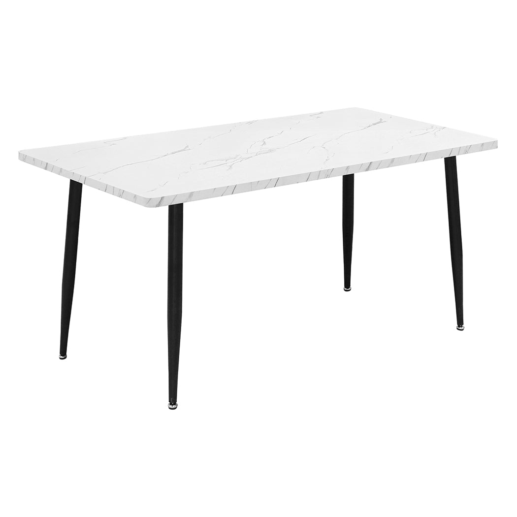 Levede Steel Dining Table 4-6 Seater 150cm-1894516729896374272