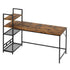 Levede Computer Desk Study Home Table with 4-Tier Shelf-2050056912246018048