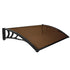 Mountview Window Door Awning Outdoor 1M X 1.5M Brown 1x1.5M-1942353016883646464