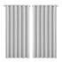2x Blockout Curtains Panels 3 Layers Grey-2065254605499011072