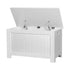 Levede Kids Toy Box Storage Chest Cabinet White-2025742033838280704