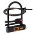 Bike Lock 4 Digit Combination Bicycle D Lock Security Cable Anti Theft Scooter-2072893582364250112
