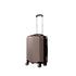 Slimbridge 20" Carry On Travel Luggage Coffee 20 inch-2006733061617750016